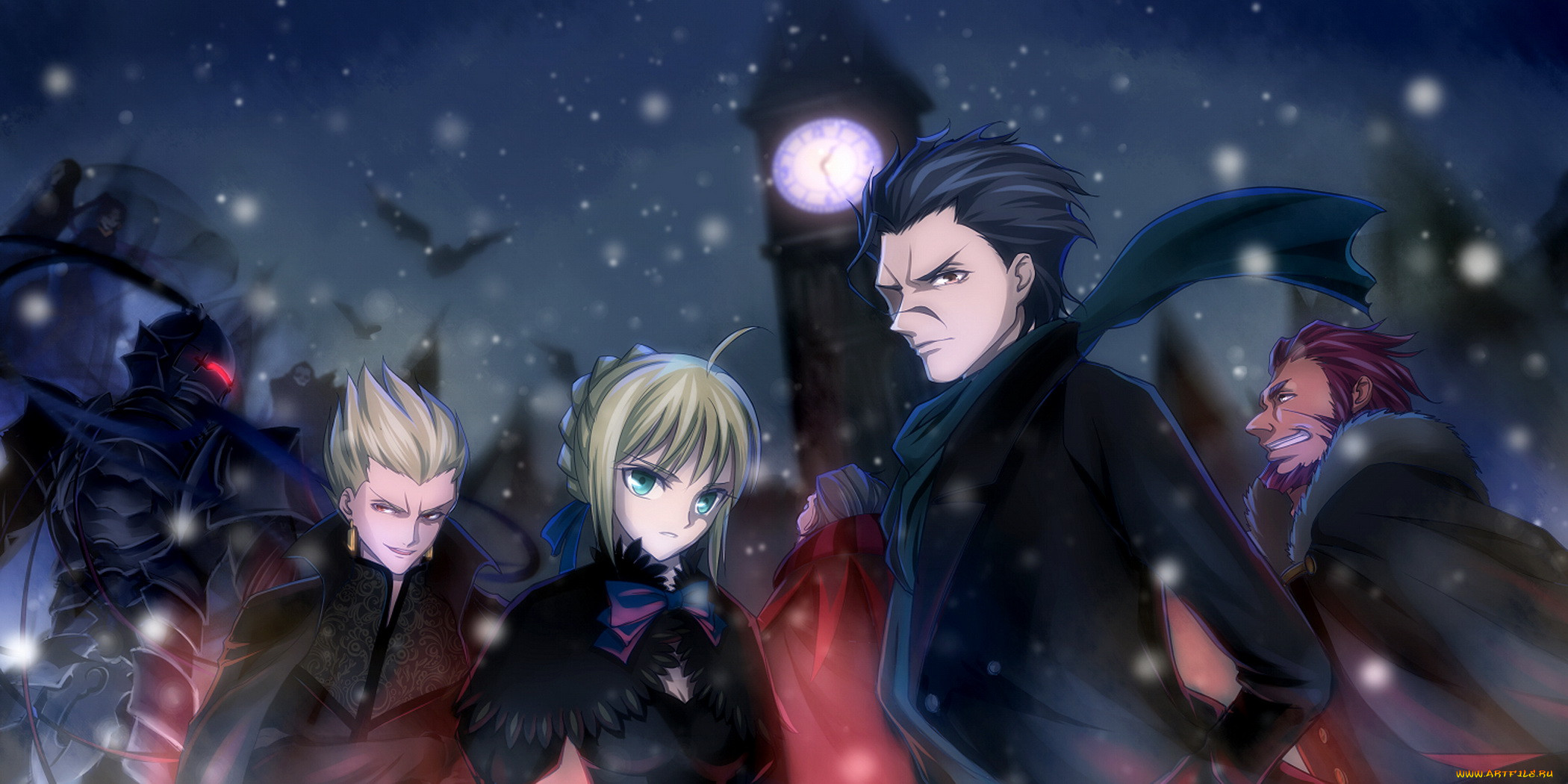 , fate, zero, 